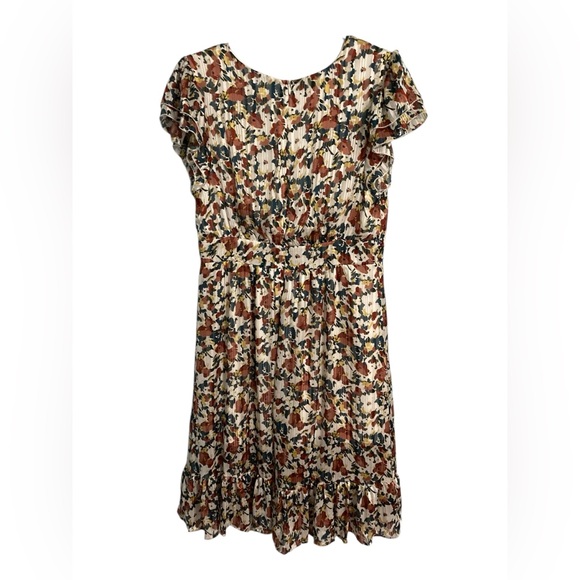 NY Collection petite empire waist floral flutter sleeve dress Size PL - Picture 3 of 6